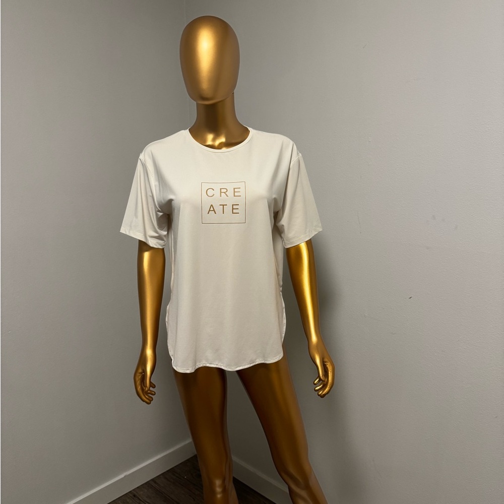 White Graphic T-Shirt